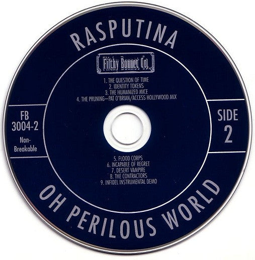 Rasputina : Oh Perilous World (2xCD, Album)