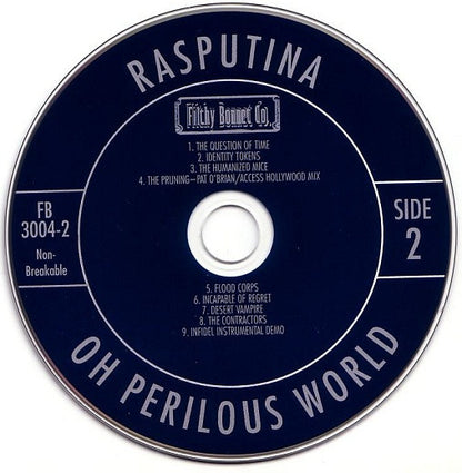 Rasputina : Oh Perilous World (2xCD, Album)