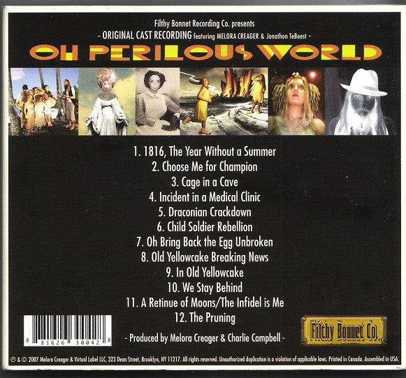 Rasputina : Oh Perilous World (2xCD, Album)