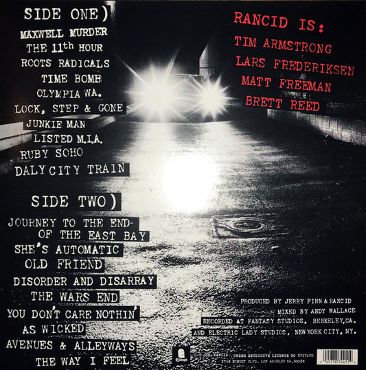 Rancid : ...And Out Come The Wolves (LP, Album, RE)