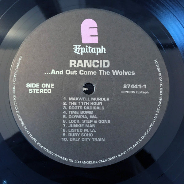 Rancid : ...And Out Come The Wolves (LP, Album, RE)