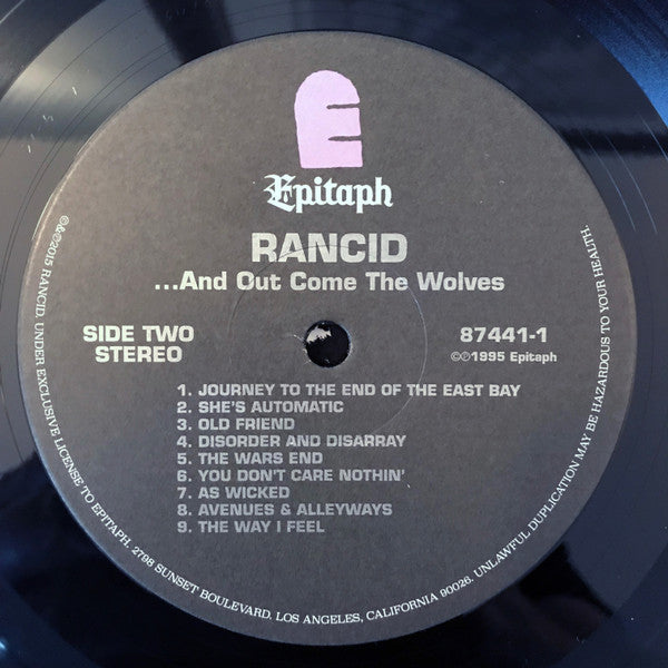 Rancid : ...And Out Come The Wolves (LP, Album, RE)