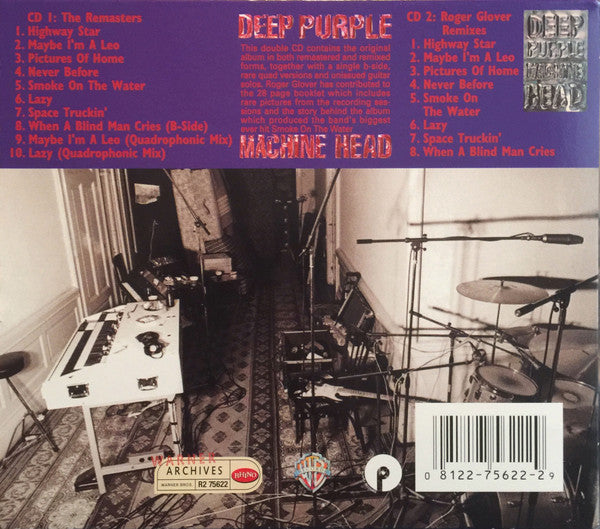 Deep Purple : Machine Head (CD, Album, Club, RE, RM, BMG + CD, Album + Mixed, )