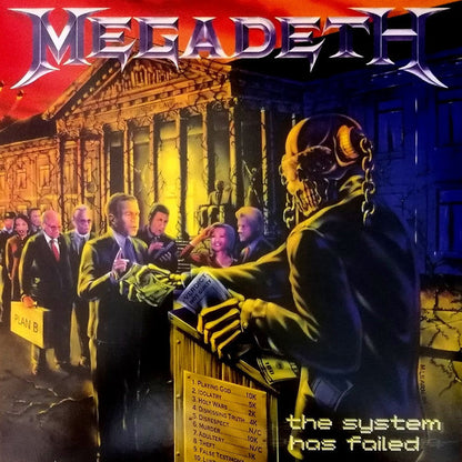 Megadeth : The System Has Failed (LP, Album, RE, RM, 180)