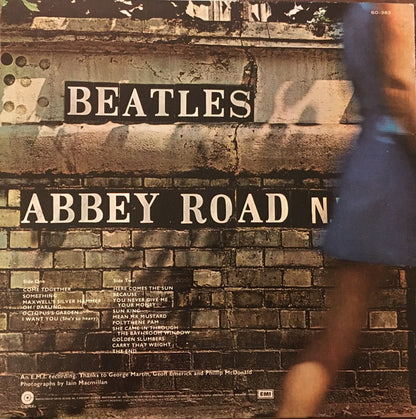 The Beatles : Abbey Road (LP, Album, RE, Win)