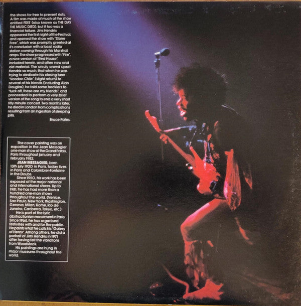 Jimi Hendrix : The Jimi Hendrix Concerts (2xLP, Comp, Gat)