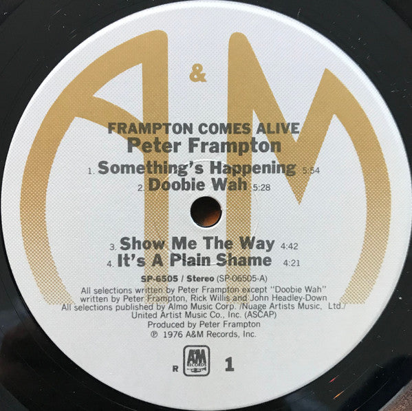 Peter Frampton : Frampton Comes Alive! (2xLP, Album, RE, Ind)