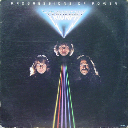 Triumph (2) : Progressions Of Power (LP, Album, Ind)