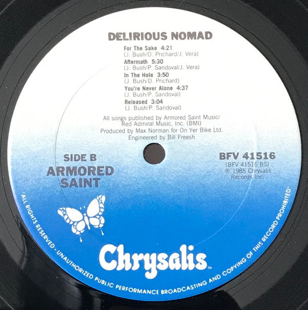 Armored Saint : Delirious Nomad (LP, Album)