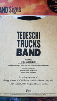 Tedeschi Trucks Band : Signs (LP, Album, 180 + 7", S/Sided, Single, Etc)