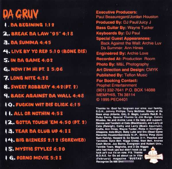 Three-6 Mafia* : Mystic Stylez (CD, Album, RE)