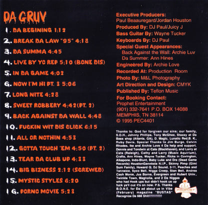 Three-6 Mafia* : Mystic Stylez (CD, Album, RE)