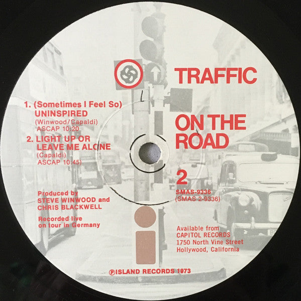 Traffic : On The Road (LP, Album, Win)