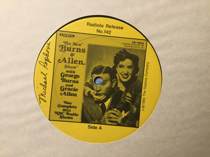 Burns And Allen : The New Burns And Allen Show (LP, Album)