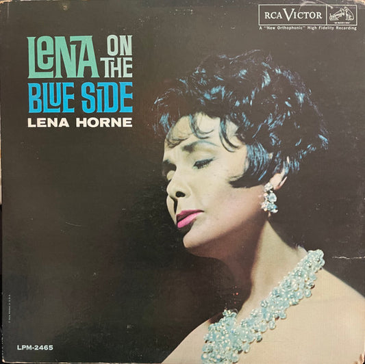 Lena Horne : Lena On The Blue Side (LP, Album, Mono, Ind)