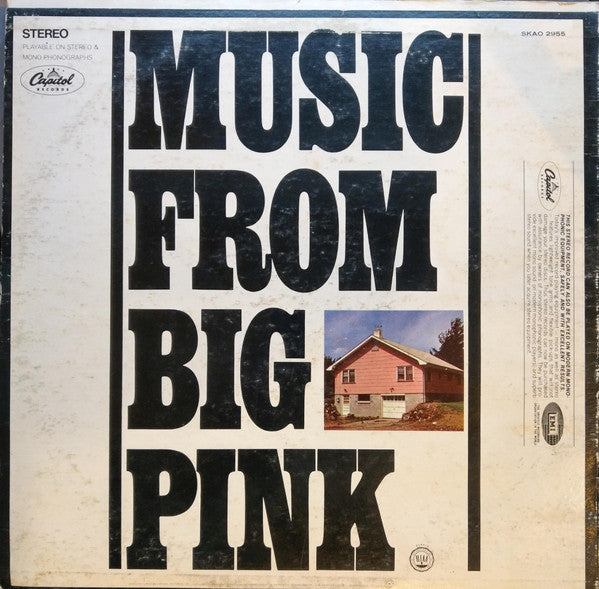 The Band : Music From Big Pink (LP, Album, RE, RP, Gre)