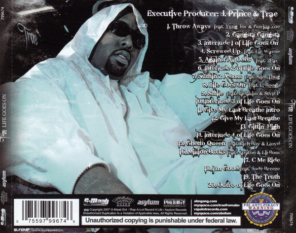 Trae : Life Goes On (CD, Album)