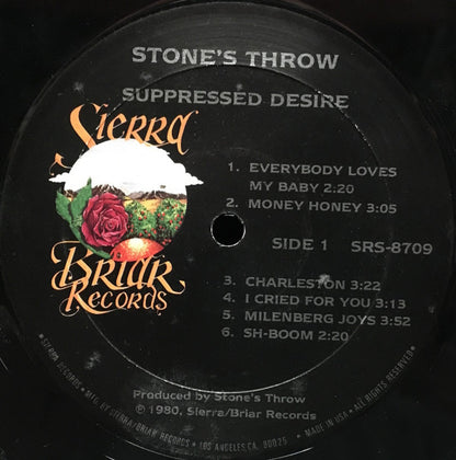 Stone's Throw : Suppressed Desire (LP, Album)