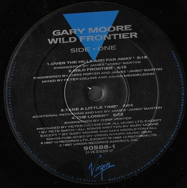 Gary Moore : Wild Frontier (LP, Album, Spe)