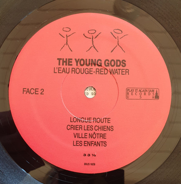 The Young Gods : L'Eau Rouge - Red Water (LP, Album)