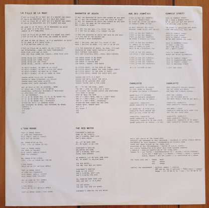 The Young Gods : L'Eau Rouge - Red Water (LP, Album)