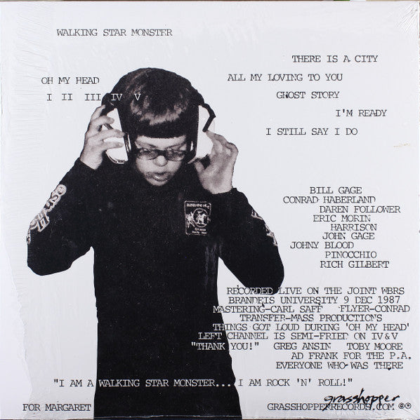 BILL (85) : Walking Star Monster (LP, Ltd, RE, Whi)
