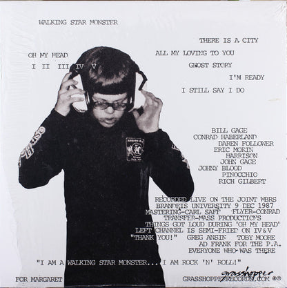 BILL (85) : Walking Star Monster (LP, Ltd, RE, Whi)