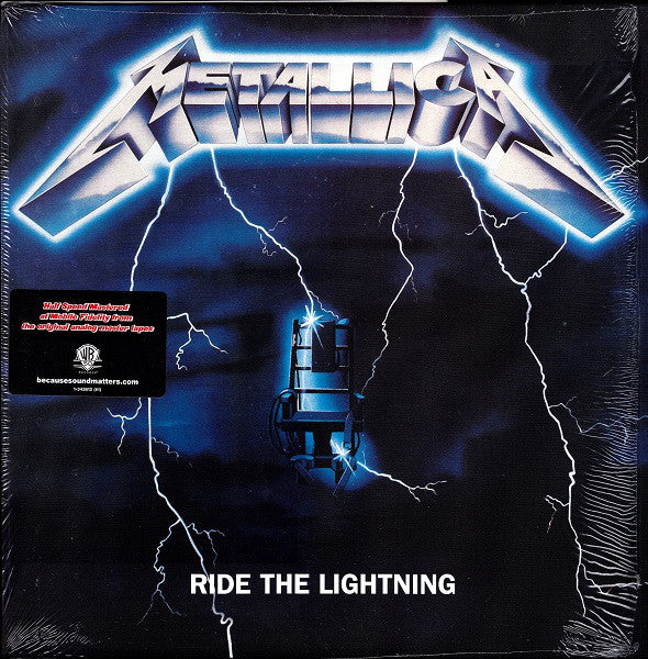 Metallica : Ride The Lightning (LP, Album, RE, RM)