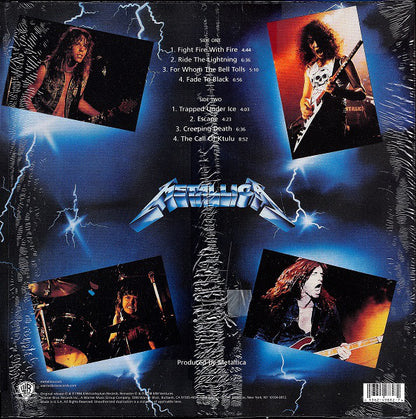 Metallica : Ride The Lightning (LP, Album, RE, RM)
