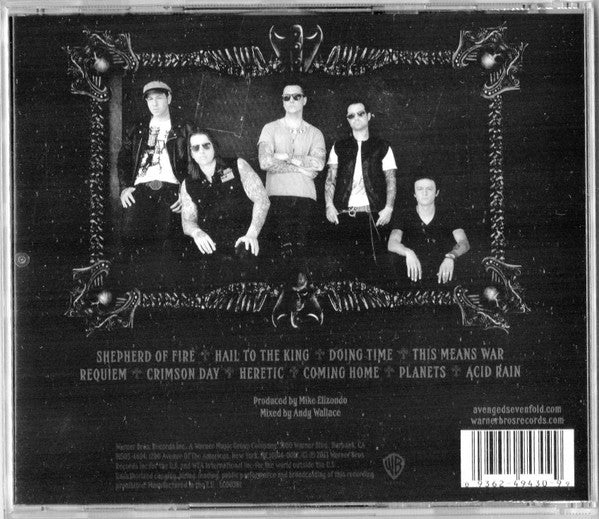 Avenged Sevenfold : Hail To The King (CD, Album, RE)