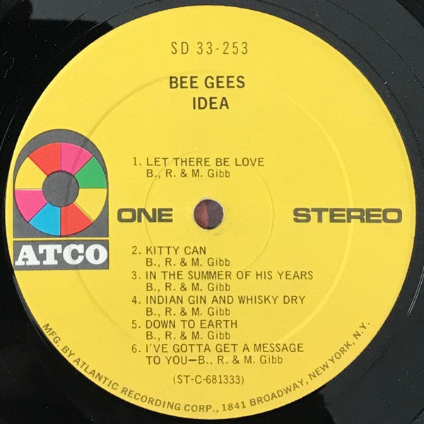 Bee Gees : Idea (LP, Album, RP, Pit)