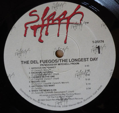 The Del Fuegos : The Longest Day (LP, Album)