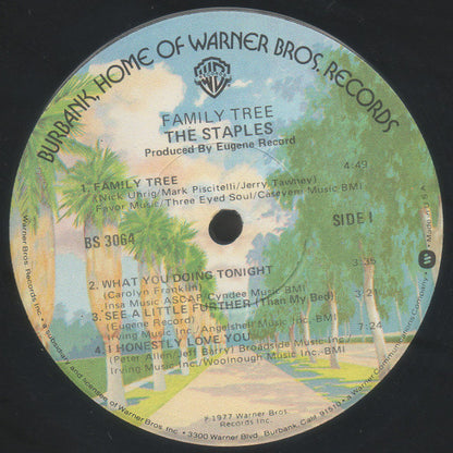 The Staples : Family Tree (LP, Album, Jac)