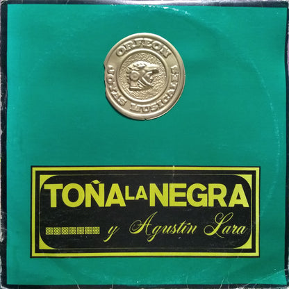 Toña La Negra : Toña la Negra y Agustín Lara (3xLP, Comp)