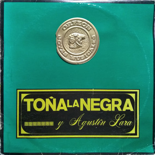 Toña La Negra : Toña la Negra y Agustín Lara (3xLP, Comp)