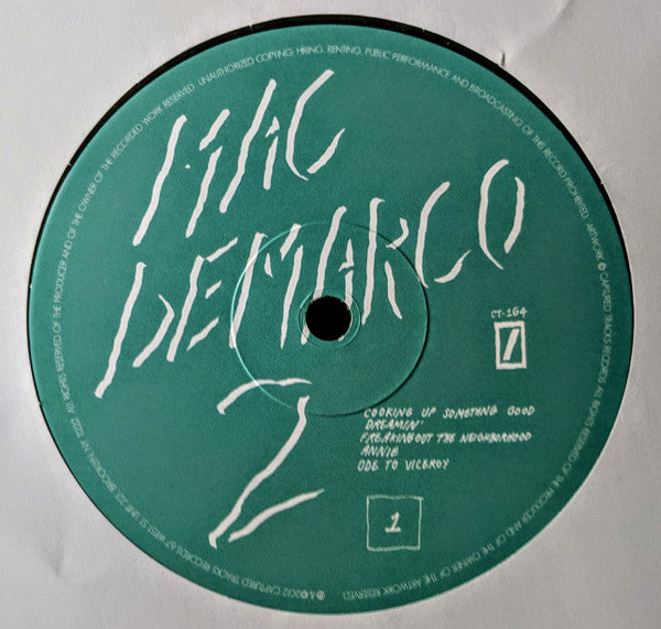 Mac DeMarco : 2 (LP, Album, Ltd, RE, Gre)