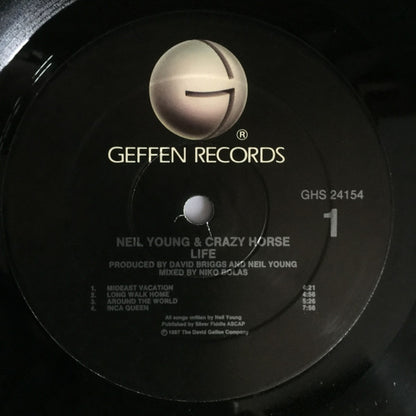 Neil Young & Crazy Horse : Life (LP, Album, Spe)
