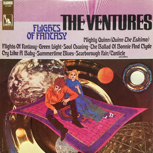 The Ventures : Flights Of Fantasy (LP, Album, Pit)