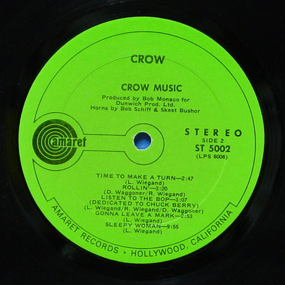 Crow (4) : Crow Music (LP, Album)