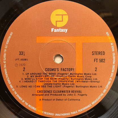 Creedence Clearwater Revival : Cosmo's Factory (LP, Album, RE)