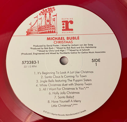 Michael Bublé : Christmas (LP, Album, RE, Red)