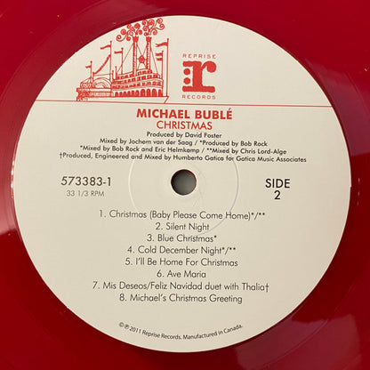 Michael Bublé : Christmas (LP, Album, RE, Red)