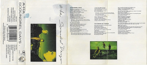 a-ha : Scoundrel Days (Cass, Album, Tra)