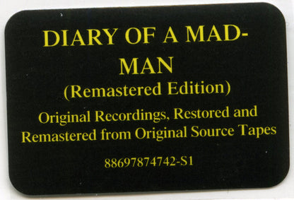 Ozzy Osbourne : Diary Of A Madman (CD, Album, RE, RM)