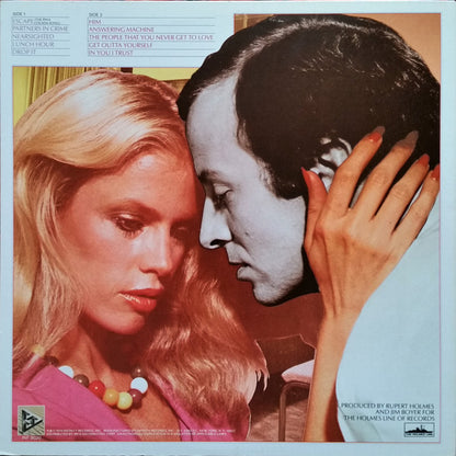 Rupert Holmes : Partners In Crime (LP, Album, Glo)