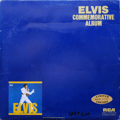 Elvis Presley : Elvis Commemorative Album (2xLP, Comp, Ltd, Num, RE, Gol)