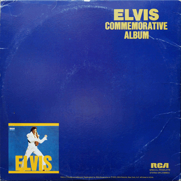 Elvis Presley : Elvis Commemorative Album (2xLP, Comp, Ltd, Num, RE, Gol)