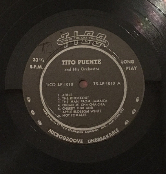 Tito Puente "King Of The Cha Cha Mambo" & His Orchestra* : Dance The Cha Cha Cha (LP, Album, Mono, Lam)