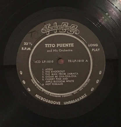 Tito Puente "King Of The Cha Cha Mambo" & His Orchestra* : Dance The Cha Cha Cha (LP, Album, Mono, Lam)