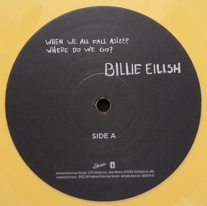 Billie Eilish : When We All Fall Asleep, Where Do We Go? (LP, Album, Pal)